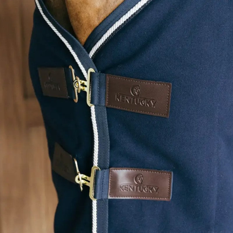 Kentucky Horsewear - Chemise séchante Vegan Wool marine