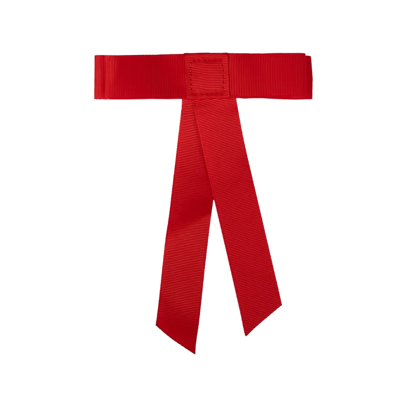 Kentucky Horsewear - Red Hook-and-Loop Tail Ribbon
