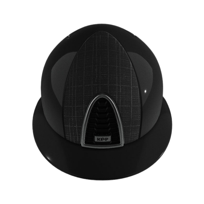 KEP - Cromo 2.0 shine black galaxy polo diamond helmet