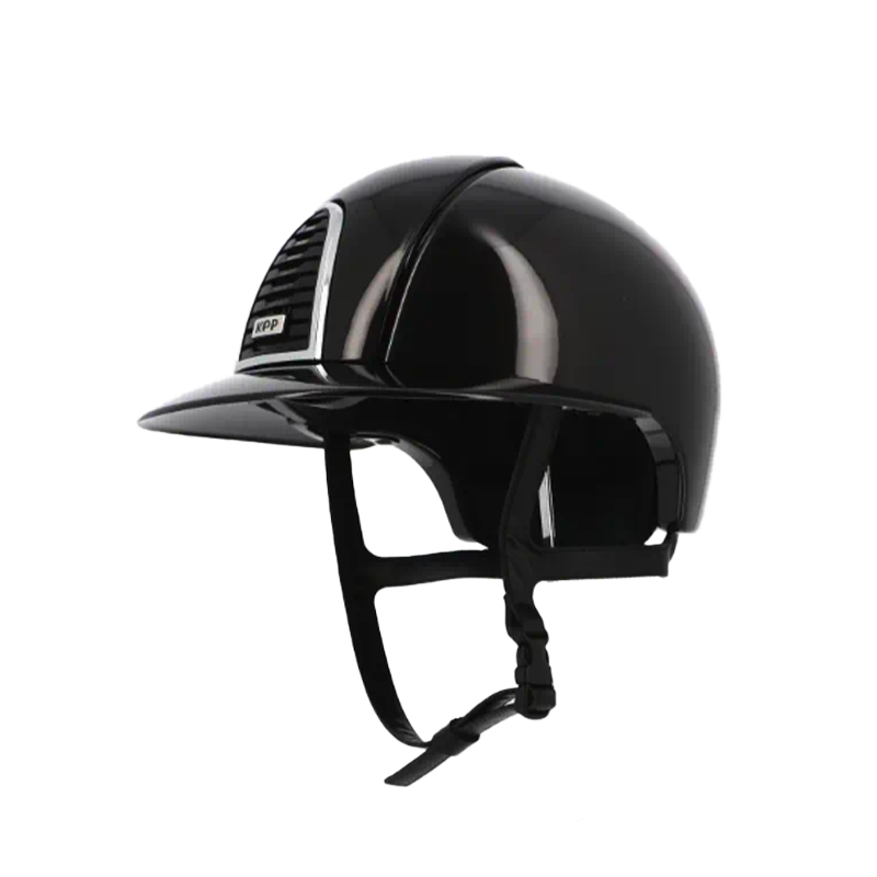 KEP - Casque Cromo 2.0 shine noir visière polo diamond