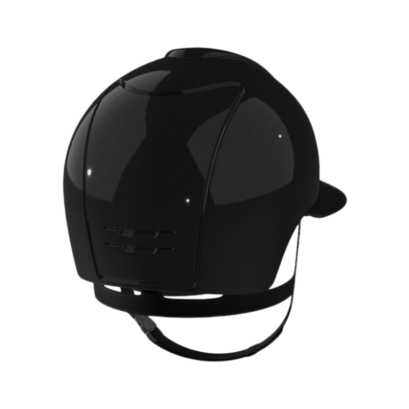 KEP - Cromo 2.0 shine black galaxy polo diamond helmet