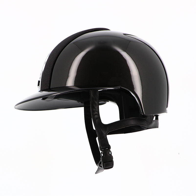 KEP - Casque Cromo 2.0 shine noir Star visière polo diamond | - Ohlala