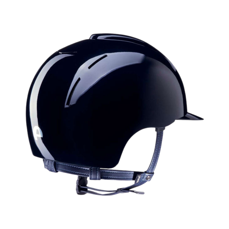 KEP - Smart polish blue riding helmet with standard visor