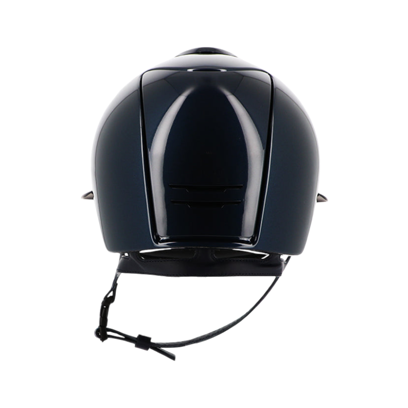 KEP - Cromo 2.0 shine blue polo helmet blue chin strap