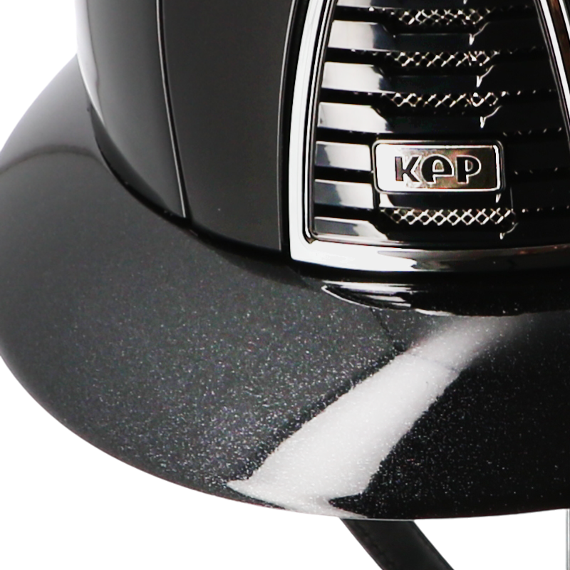 KEP - Cromo 2.0 shine helmet black polo diamond visor