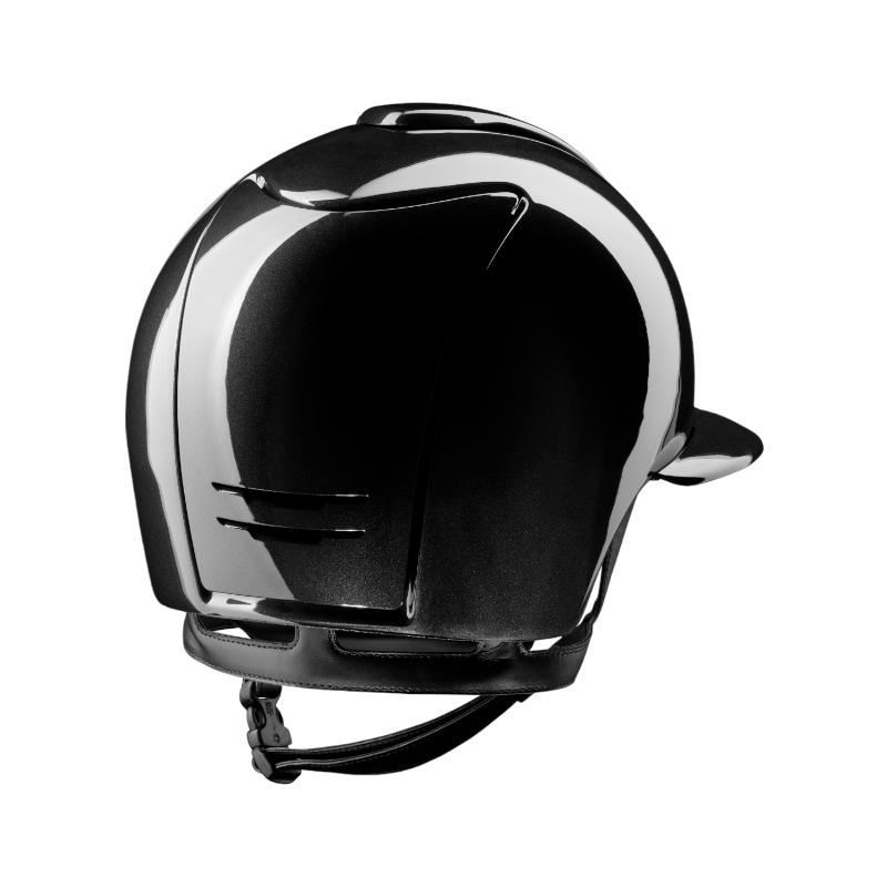 KEP - Casque d'équitation Cromo 2.0 New Shine black visière polo