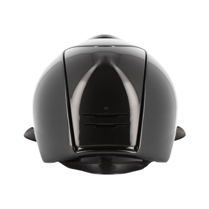 KEP - Cromo 2.0 Shine black riding helmet with matte polo visor 