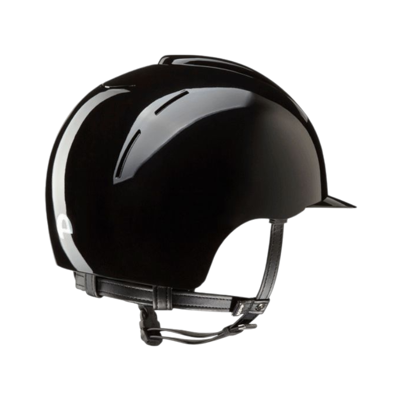 KEP - Smart polish black riding helmet with standard visor