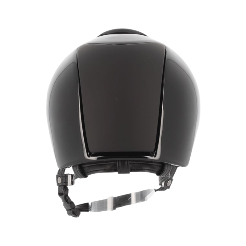 KEP - Casque personnalisé Cromo Polish noir/ détails opaques