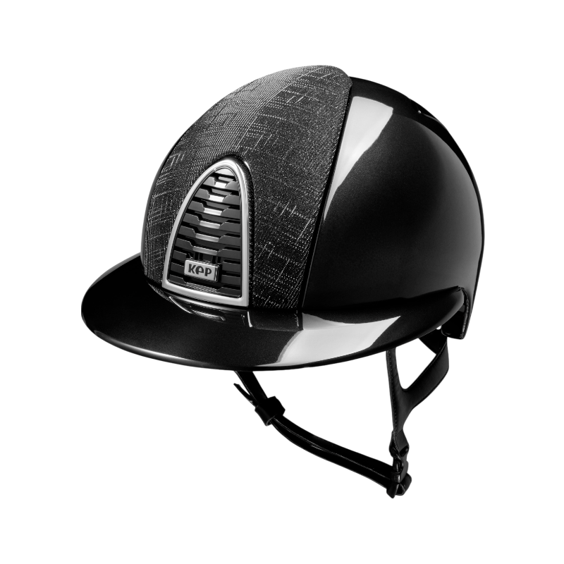 KEP - Cromo 2.0 riding helmet limited edition Shine Galassia black visor polo 