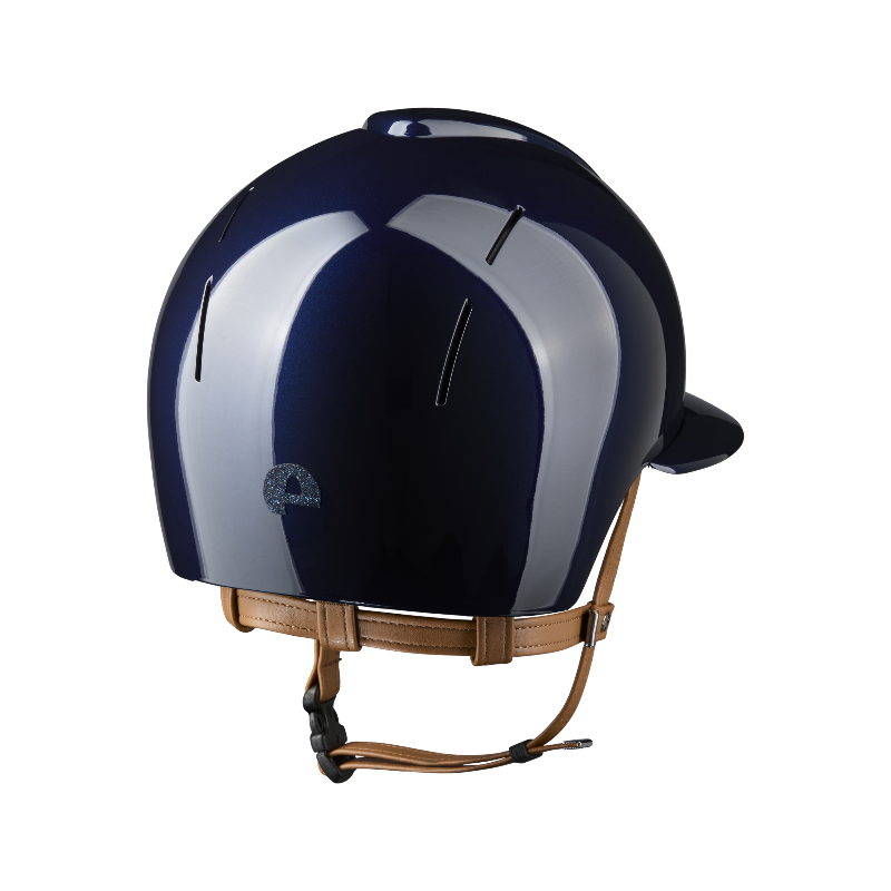 KEP - Reithelm Smart Nova Metal Polish Blue Star Blue Polovisier Beige Kinnriemen | - Ohlala