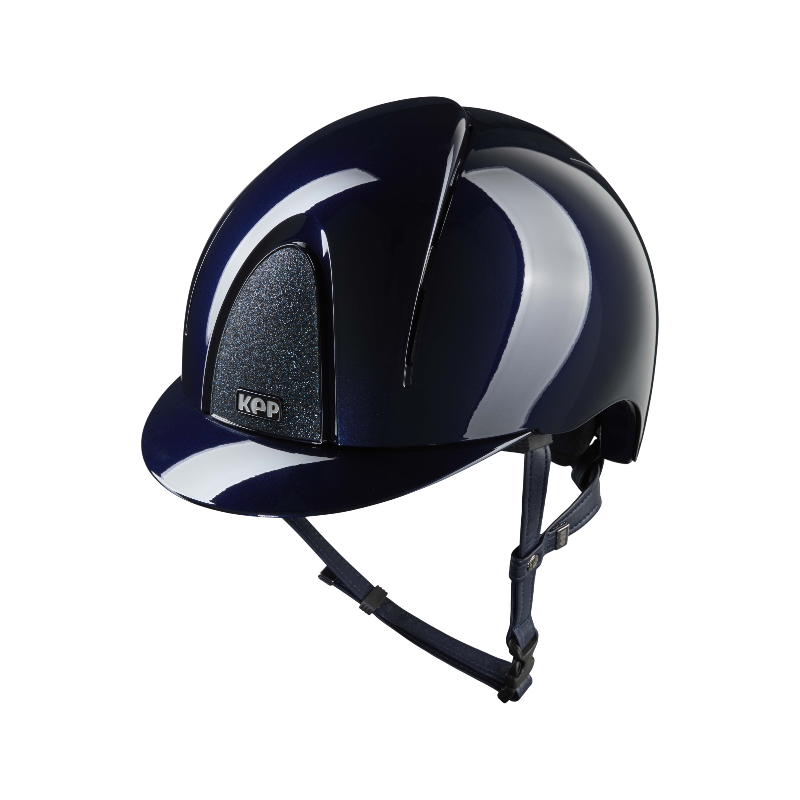 KEP - Reithelm Smart Nova Metal Polish blue Star blue Standardschirm | - Ohlala