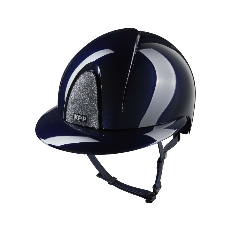 KEP - Reithelm Smart Nova Metal Polish blau Star silber Polo-Schirm | - Ohlala