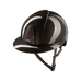 KEP - Smart Nova Metal Polish brown Star brown polo visor riding helmet | - Ohlala