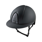 KEP - Smart Nova Textile black Star silver polo visor riding helmet | - Ohlala