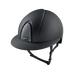KEP - Smart Nova Textile black Star silver polo visor riding helmet | - Ohlala