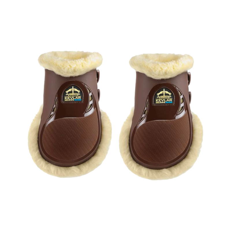 Veredus - Kevlar Gel Vento Save the Sheep Fetlock Guards Brown