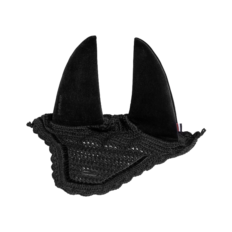 Kingsland - Bonnet pour chevaux KLVigga velvet noir