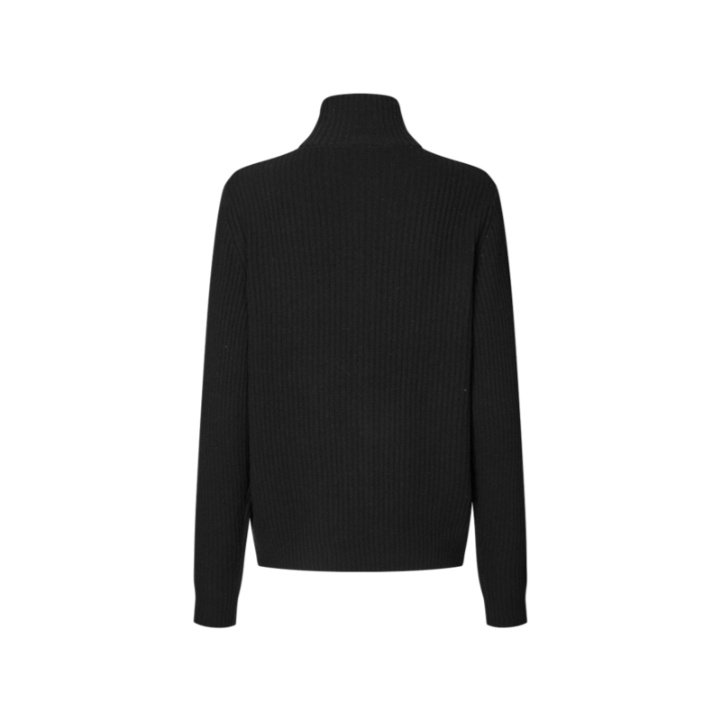 Kingsland - Gilet con zip maniche lunghe uomo KLAndre nero
