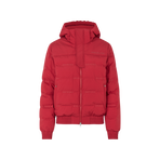 Kingsland - KLArianna Women's Quilted Bomber Jacket Garnet