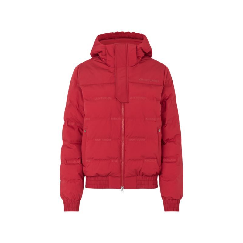 Kingsland - KLArianna Women's Quilted Bomber Jacket Garnet