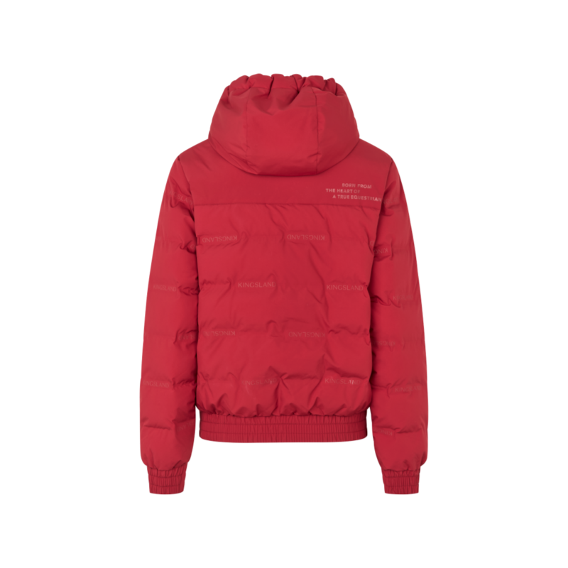 Kingsland - KLArianna Women's Quilted Bomber Jacket Garnet
