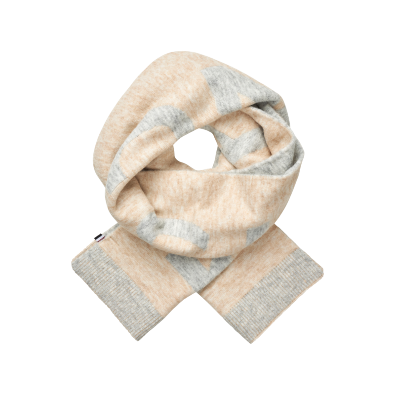 Kingsland - Sciarpa unisex KLAllison light grey melange