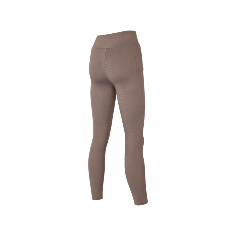 Kingsland - Legging de equitação feminino KLAmanda full grip brown iron