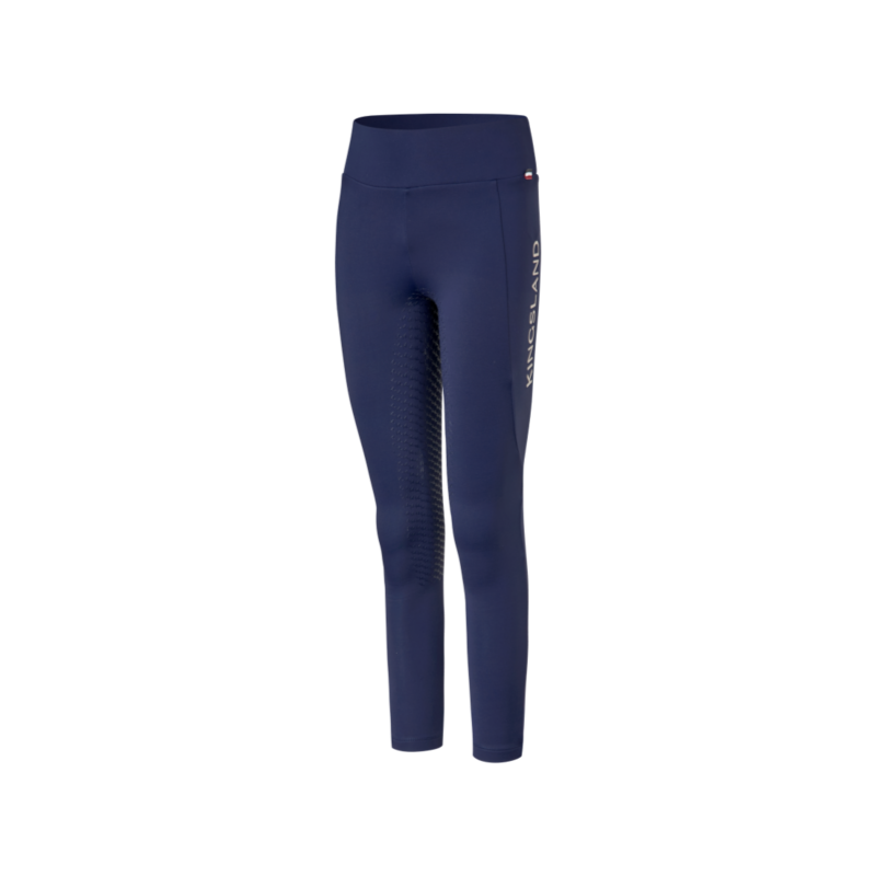Kingsland - KLAlexis Junior Riding Tights Full Grip Evening Blue