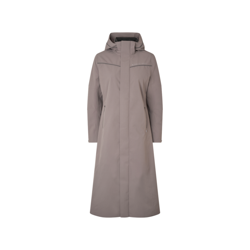 Kingsland - KLLucia Women's Waterproof Jacket Brown Iron