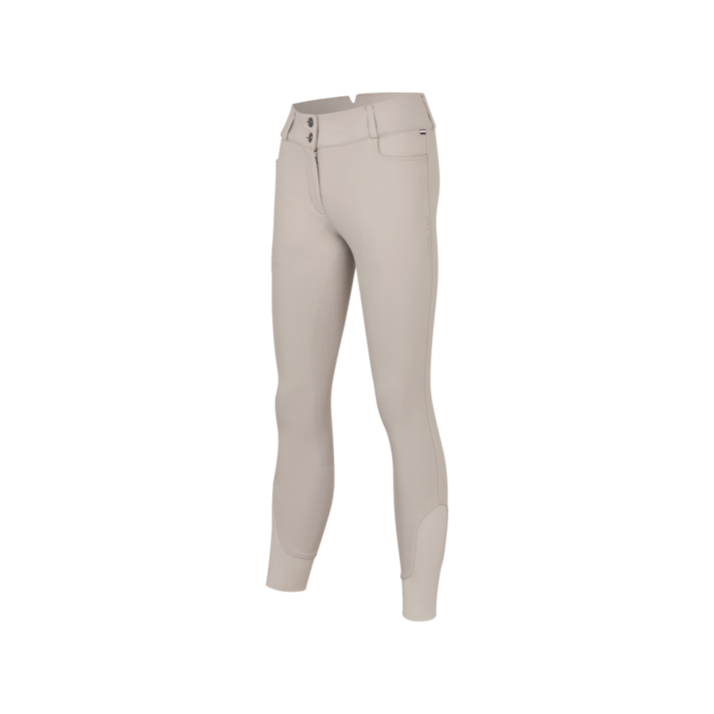 Kingsland - Calça de equitação feminina KLKarla full grip beige dove