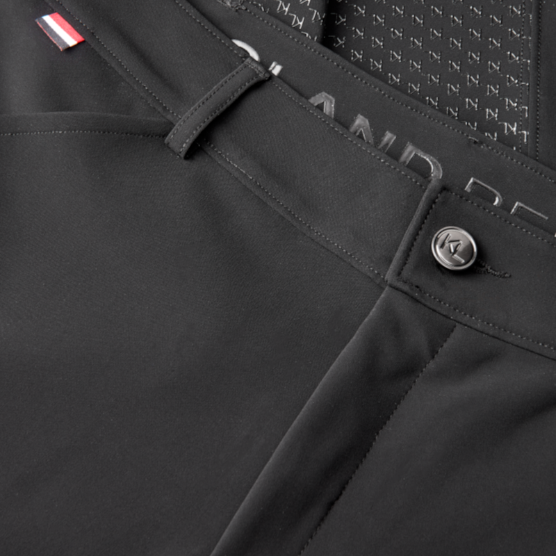 Kingsland – KLKent Men's Full Grip Riding Breeches Black