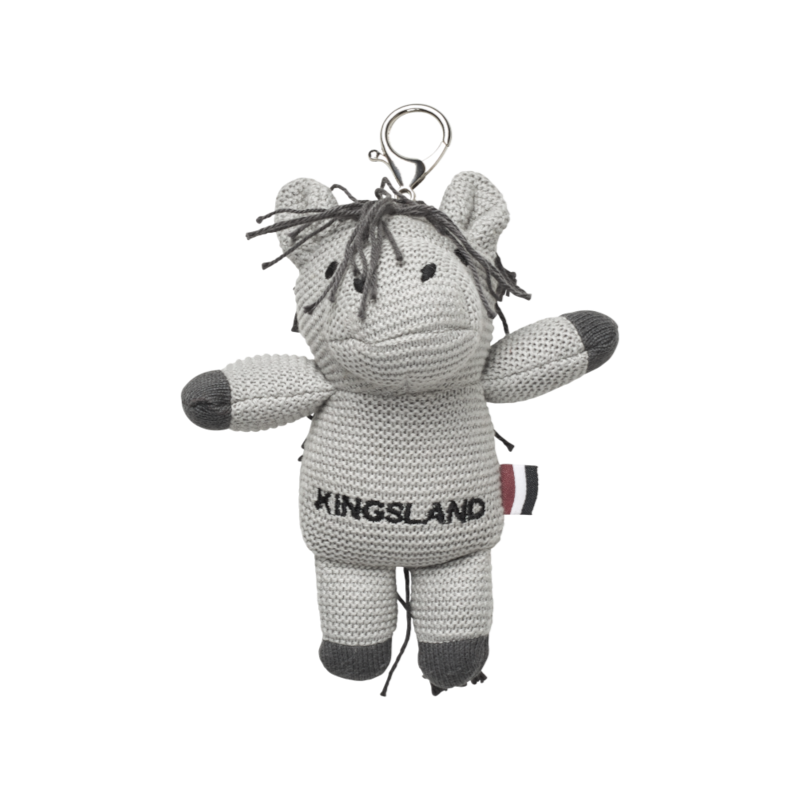 Kingsland - Knuffel KLMonty sleutelhanger grijs