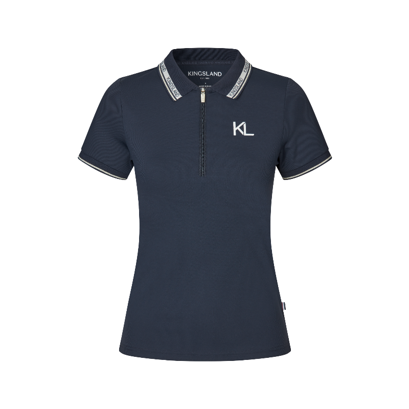 Kingsland - Women's short sleeve polo KLNaira navy 