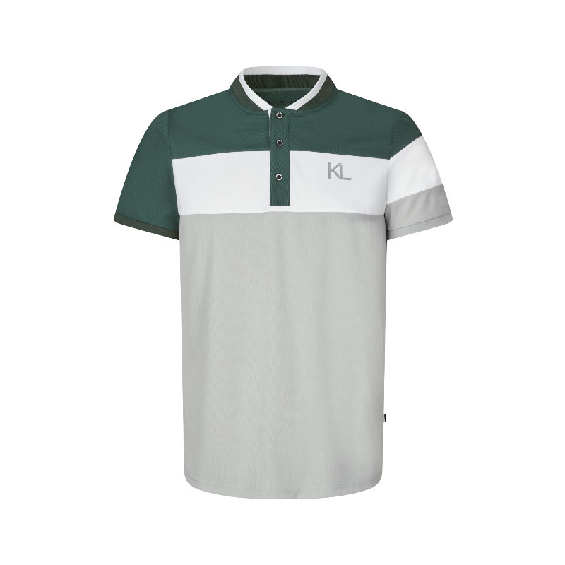 Kingsland - Men's short sleeve polo KLNasim harbor mist 