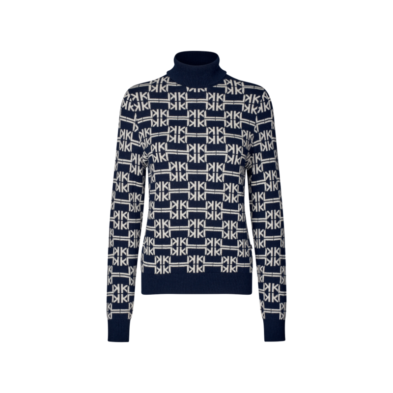 Kingsland - Women's Roll-Neck Jumper KLAnnabella Evening Blue