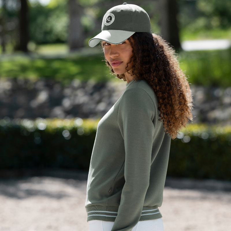 Kingsland - Dames longsleeve sweater KLLilian green agave | - Ohlala