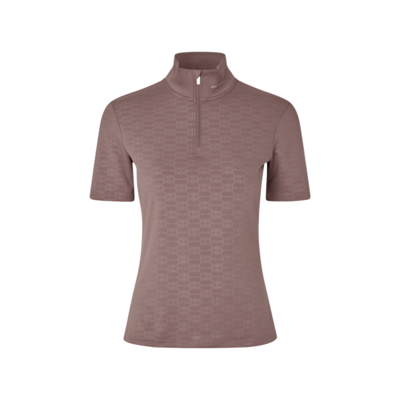 Kingsland - Women's Short-Sleeve Training Top KLAnnabella Brown Iron