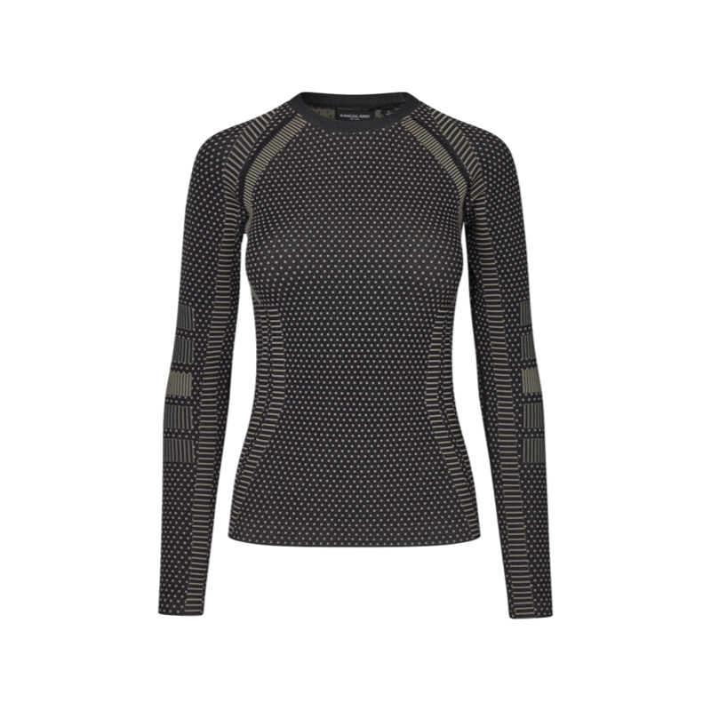Kingsland - Women's Long Sleeve Training Top KLAlicia Black