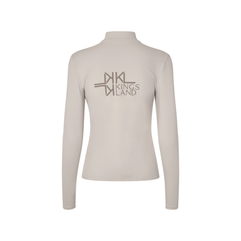 Kingsland - KLAndrea Women's Long-Sleeve Training T-Shirt Beige Dove