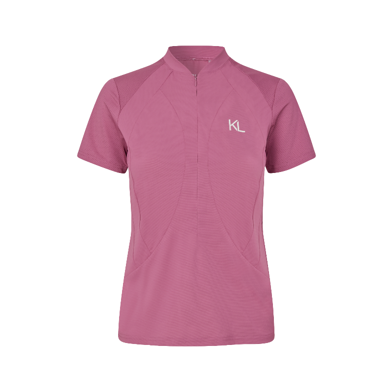 Kingsland - Women's short sleeve polo KLNaira pink malaga 