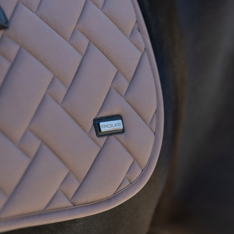 Kingsland - Dressage saddle pad KLLexie brown iron | - Ohlala