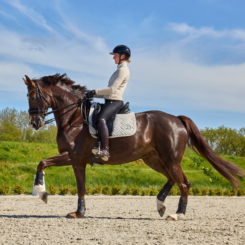 Kingsland - KLNexus dressage rug cobblestone mélange 