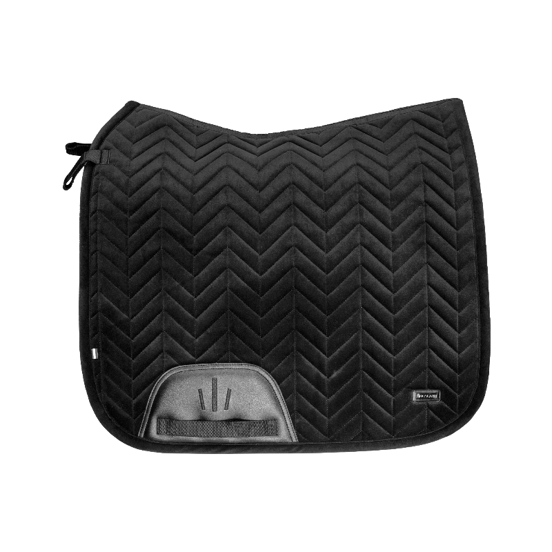 Kingsland - Tapis de dressage KLVigga velvet noir