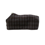 Kentucky Horsewear - Coperta asciugante Fleece Heavy a quadri marrone | - Ohlala