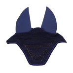 Kentucky Horsewear - Wellington Sparkling noise-cancelling fly veil navy | - Ohlala