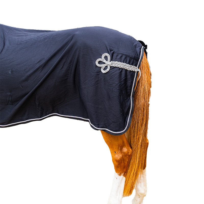 Kentucky Horsewear - Couverture polaire de présentation Prize Giving Cooler marine | - Ohlala