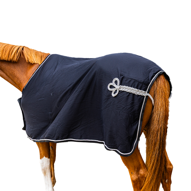 Kentucky Horsewear - Couverture polaire de présentation Prize Giving Cooler marine | - Ohlala