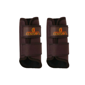 Kentucky Horsewear - Guêtres cheval 3D Spacer Turnout Boots marron | - Ohlala