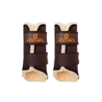 Kentucky Horsewear - Horse Solimbra Boots Front Brown | - Ohlala